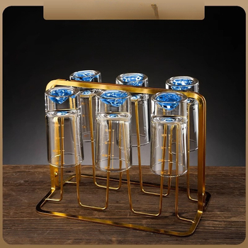 Otthoni párlat pohár készlet — üveg, kínai stílus, papírdobozos csomagolás, 2021 nyárban megjelenés, első osztályú minőség