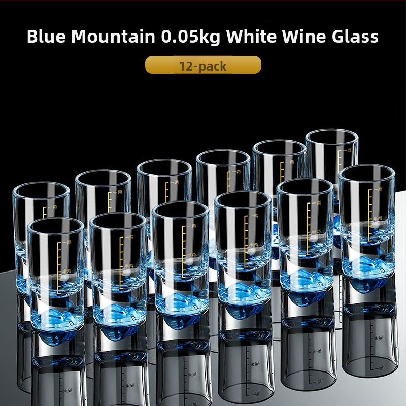 Domáce sady pohárov na likér — sklo, čínsky štýl, balenie papierová škatuľa, uvedenie v lete 2021, prvotriedna kvalita