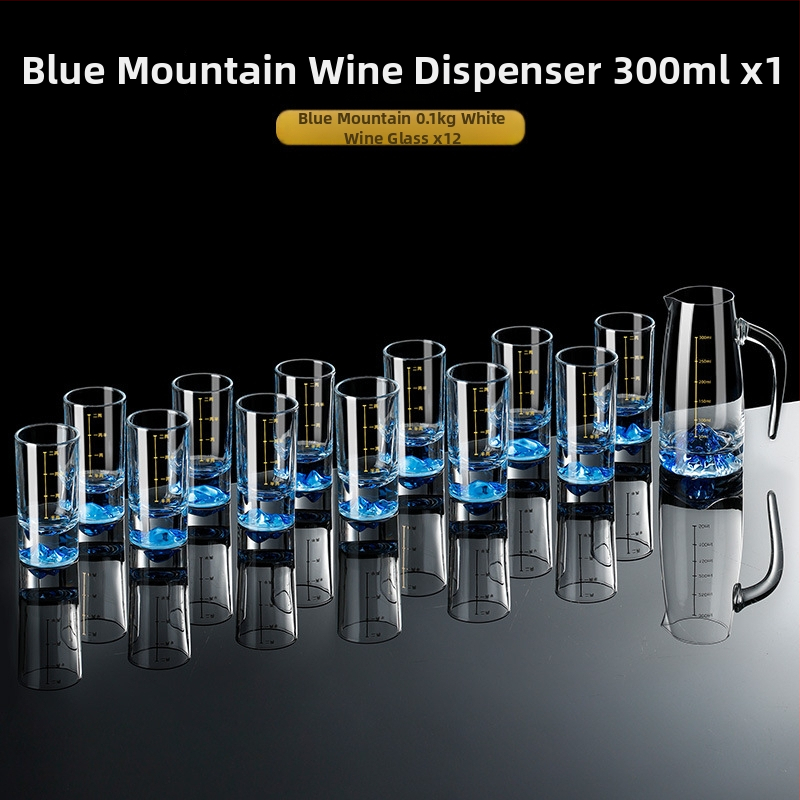 Domáce sady pohárov na likér — sklo, čínsky štýl, balenie papierová škatuľa, uvedenie v lete 2021, prvotriedna kvalita