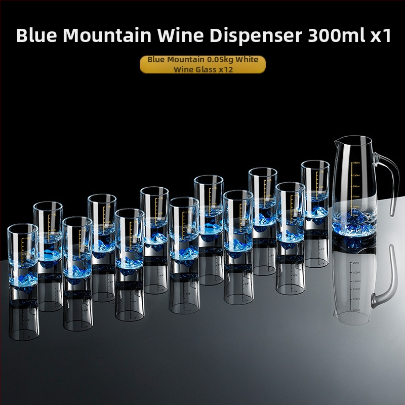 Domáce sady pohárov na likér — sklo, čínsky štýl, balenie papierová škatuľa, uvedenie v lete 2021, prvotriedna kvalita