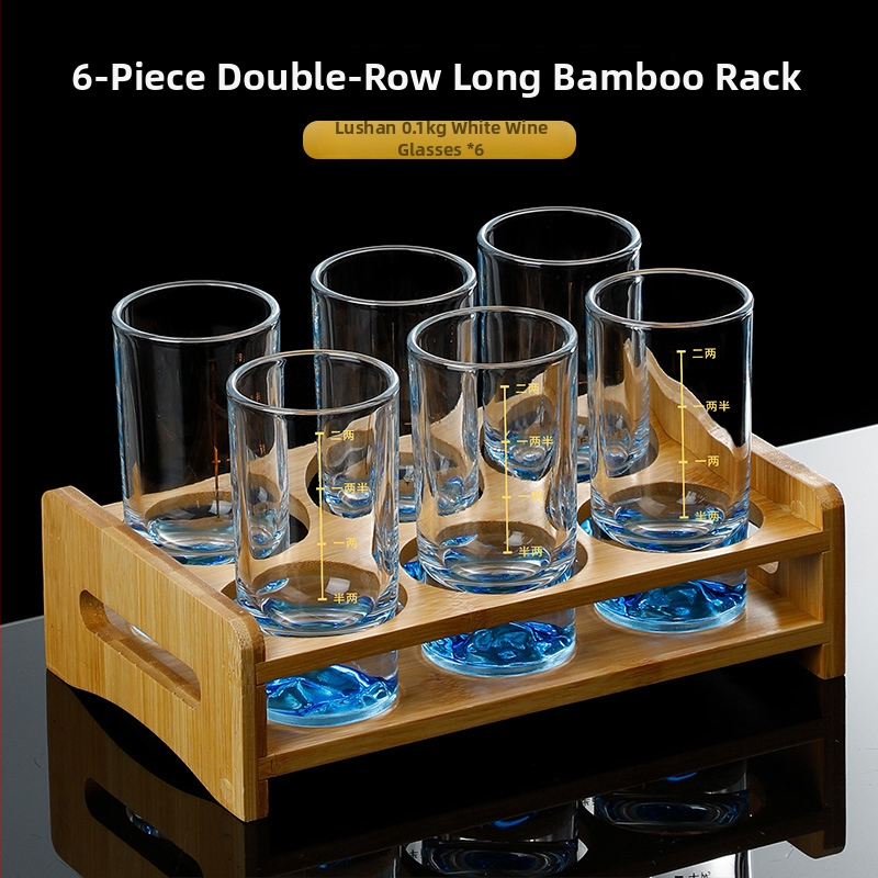 Domáce sady pohárov na likér — sklo, čínsky štýl, balenie papierová škatuľa, uvedenie v lete 2021, prvotriedna kvalita