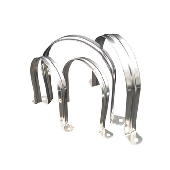 Stenový U‑tvarovaný držiak potrubia s klipom na mäkké potrubie a vešiačim kanálom na potrubie — Typ: Iné; Rozsah použitia: Iné; Značka: Iné