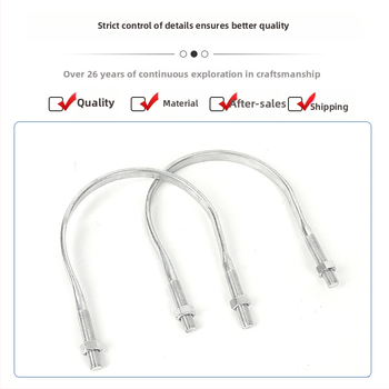 U-tvarová spona pre elektrické stĺpy, aplikácie v elektrotechnike, značka Iné