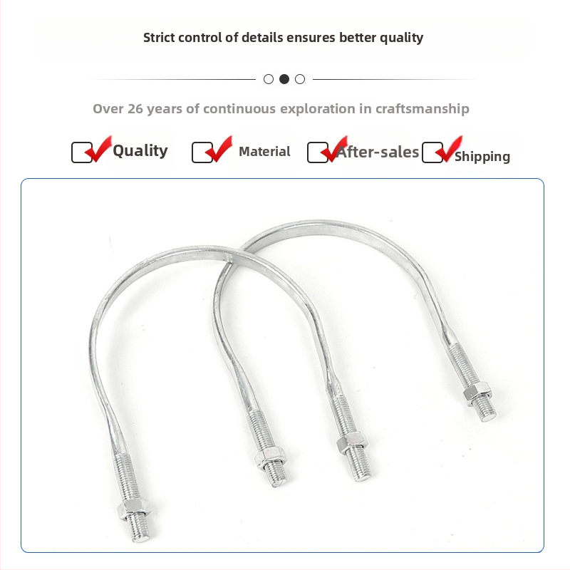 U-tvarová spona pre elektrické stĺpy, aplikácie v elektrotechnike, značka Iné