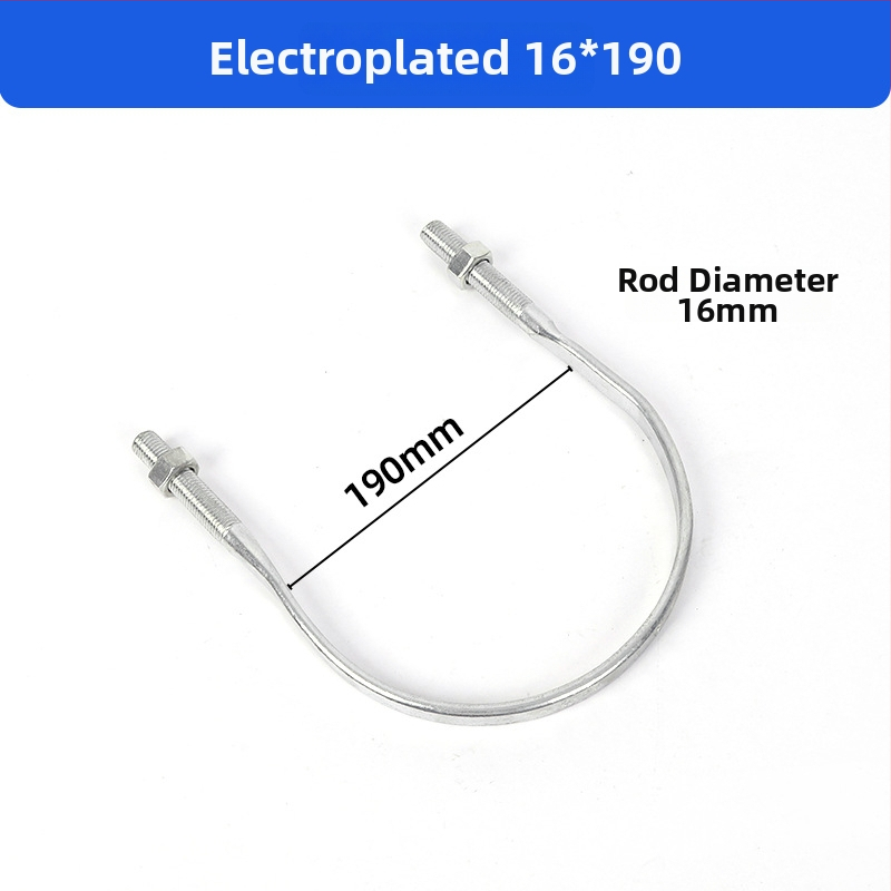 U-tvarová spona pre elektrické stĺpy, aplikácie v elektrotechnike, značka Iné