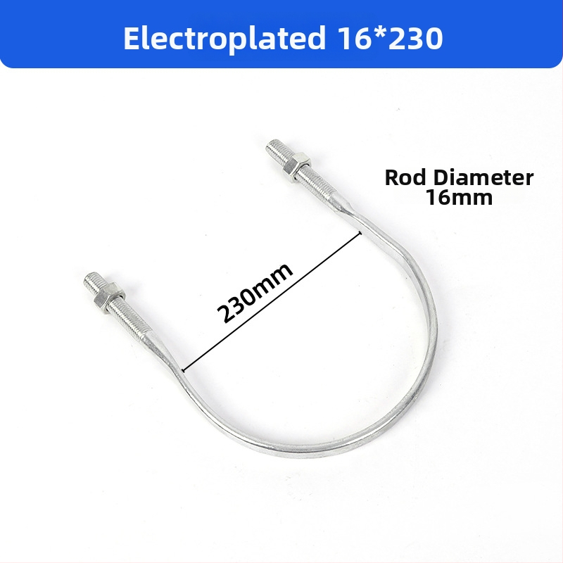 U-tvarová spona pre elektrické stĺpy, aplikácie v elektrotechnike, značka Iné