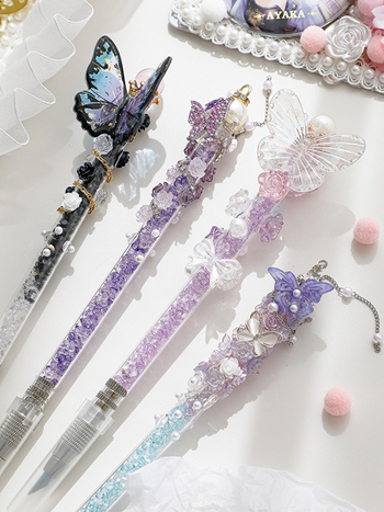 Cuțit de gravură cu motiv de fluture, pentru meșteșuguri – lamă din oțel inoxidabil; Număr de produs d24111213; Nu este importat; Cadou personal; Cadou pentru casa nouă