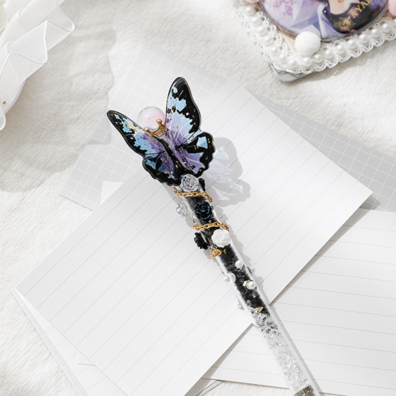 Cuțit de gravură cu motiv de fluture, pentru meșteșuguri – lamă din oțel inoxidabil; Număr de produs d24111213; Nu este importat; Cadou personal; Cadou pentru casa nouă