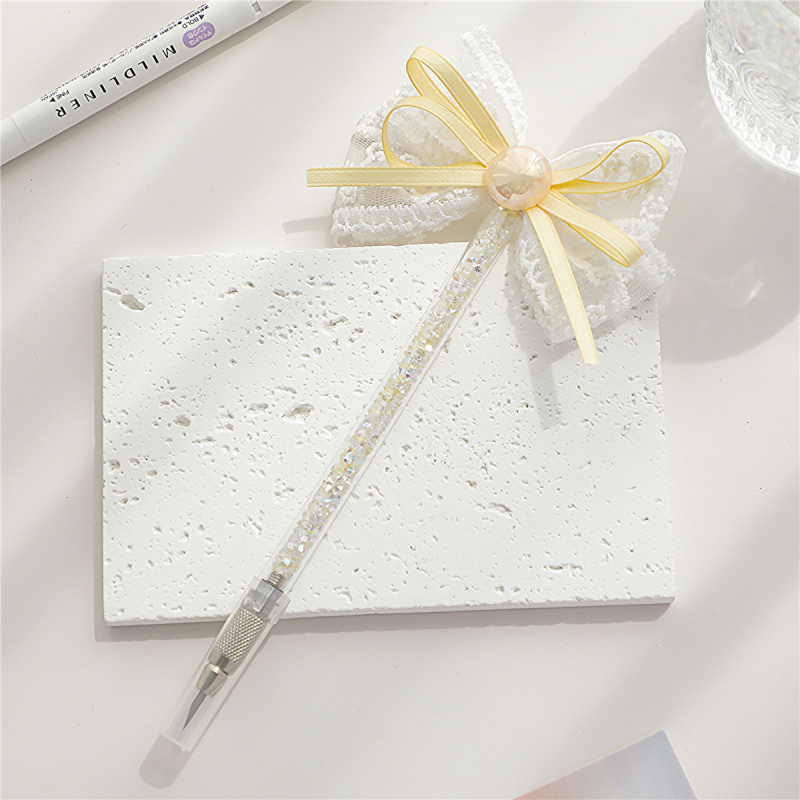 Cuțit de gravură cu motiv de fluture, pentru meșteșuguri – lamă din oțel inoxidabil; Număr de produs d24111213; Nu este importat; Cadou personal; Cadou pentru casa nouă