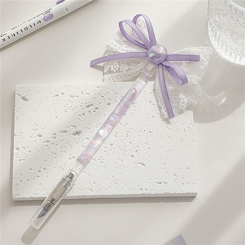 Cuțit de gravură cu motiv de fluture, pentru meșteșuguri – lamă din oțel inoxidabil; Număr de produs d24111213; Nu este importat; Cadou personal; Cadou pentru casa nouă