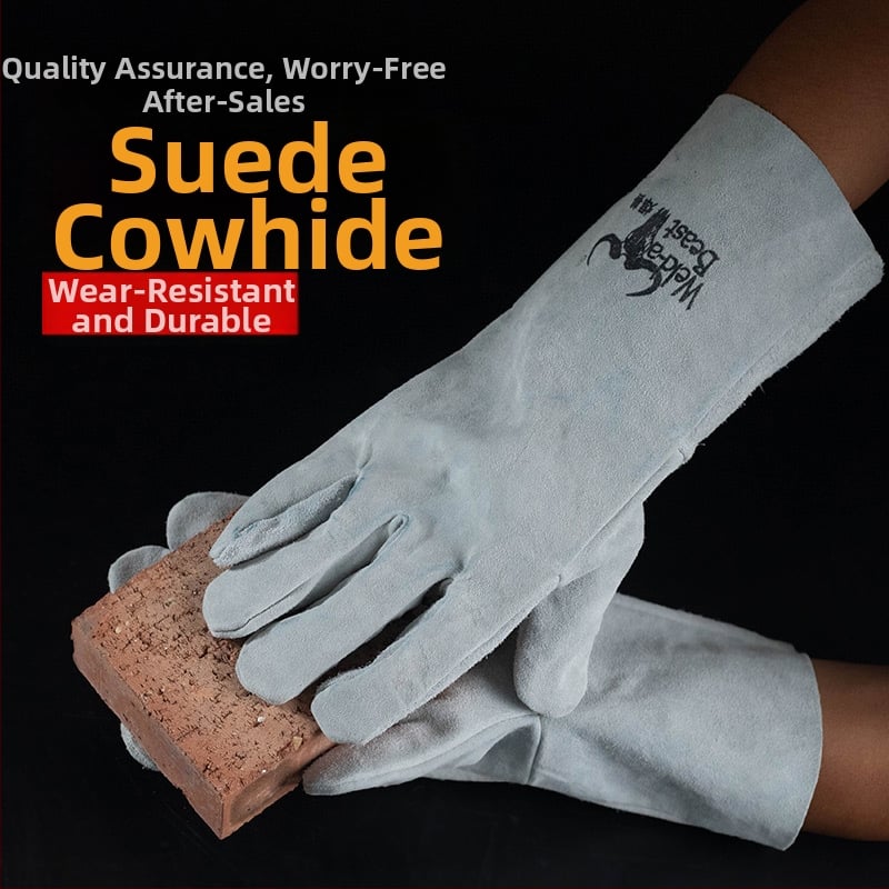 Γάντια συγκόλλησης Welding Beast 4150 από βοδινό δέρμα για ηλεκτροκόλληση