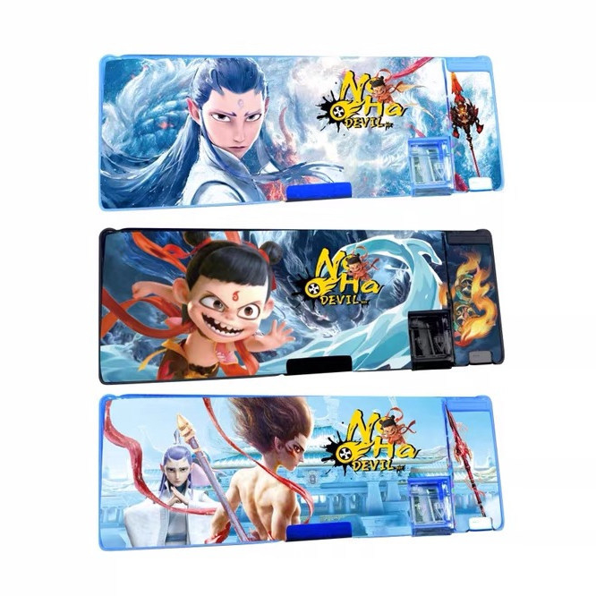 HB okrugle drvene olovke – set za početnike, crtani dizajn za djecu, osnovna škola