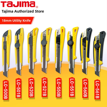 Tajima univerzálny nož s 9 mm automatickým uzamknutím, ABS rukoväť – modely LC305P/LC301B/LC303B