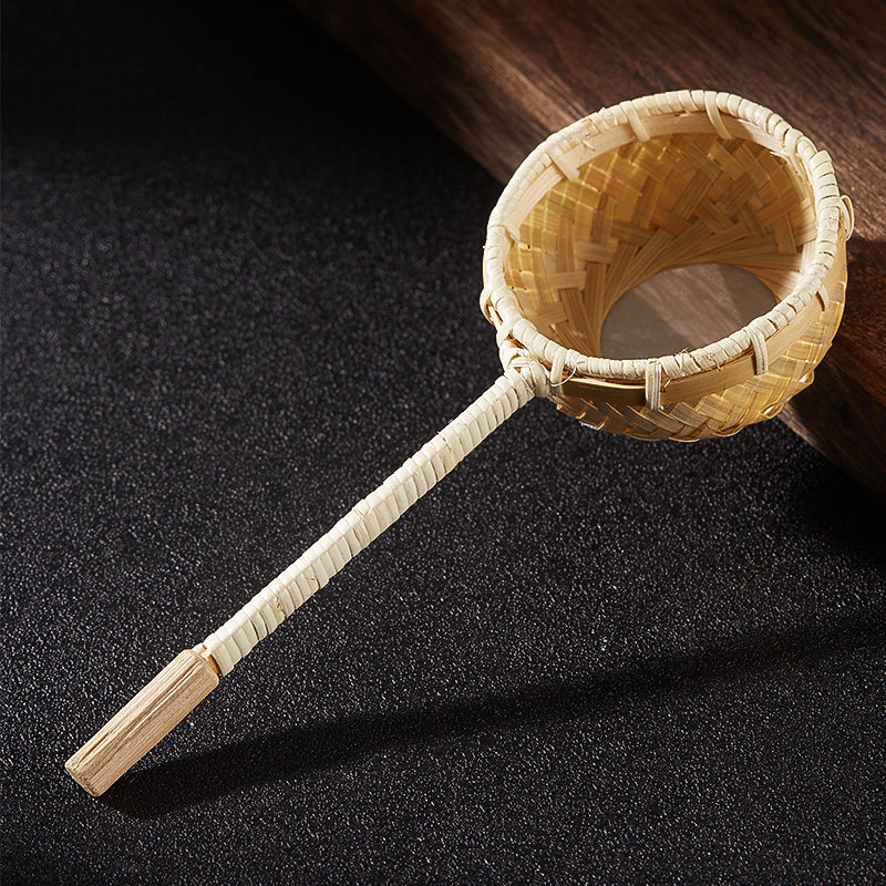 BARSOUL Háromszögletű Kétszintes Koktél Szűrő Finom Hálóval és Jégkanállal, 304 Rozsdamentes Acélból, Modern Minimalista Stílus