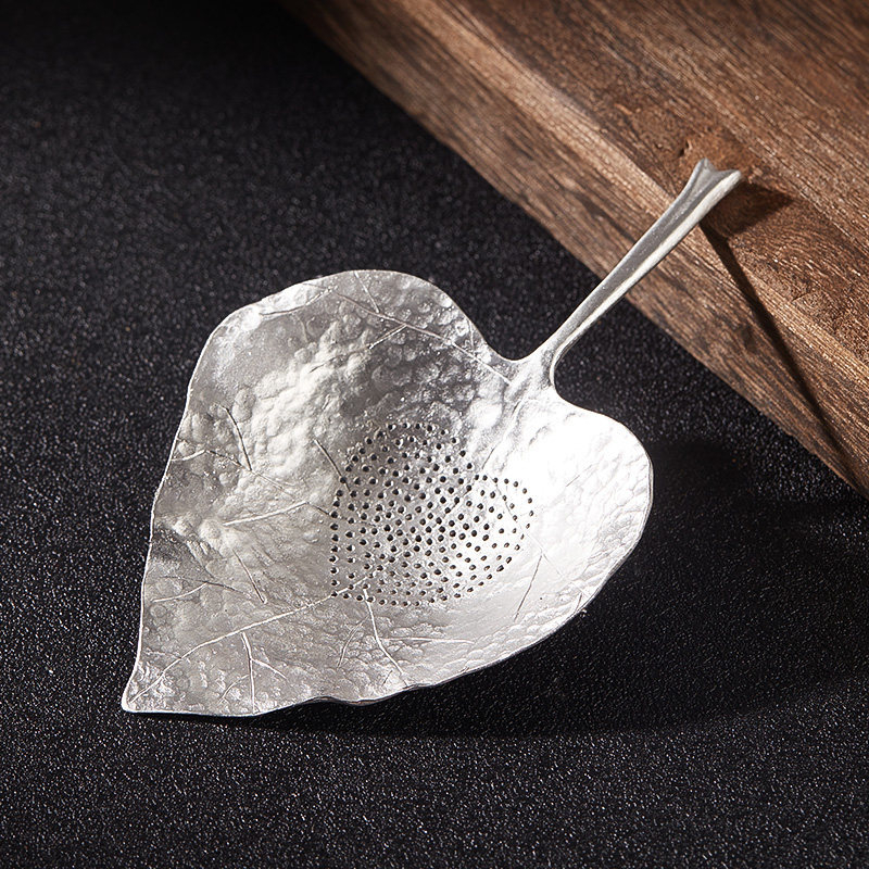 BARSOUL Háromszögletű Kétszintes Koktél Szűrő Finom Hálóval és Jégkanállal, 304 Rozsdamentes Acélból, Modern Minimalista Stílus