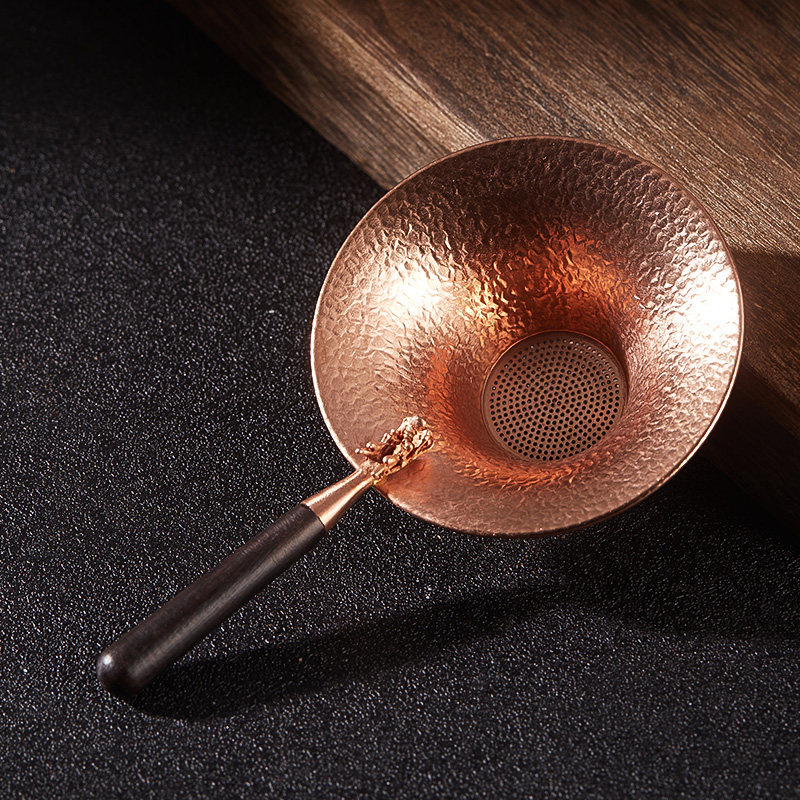 BARSOUL Háromszögletű Kétszintes Koktél Szűrő Finom Hálóval és Jégkanállal, 304 Rozsdamentes Acélból, Modern Minimalista Stílus