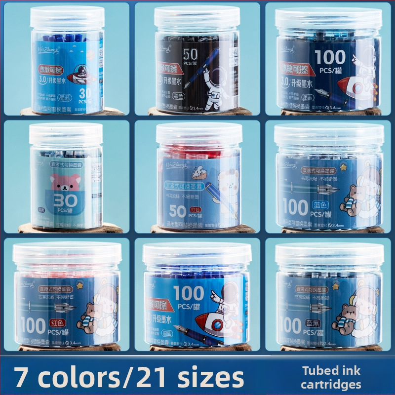 Náhradný ink sac pre pero, Weizhuang; plastový; balené v krabičke; na výmenu ink sac pera