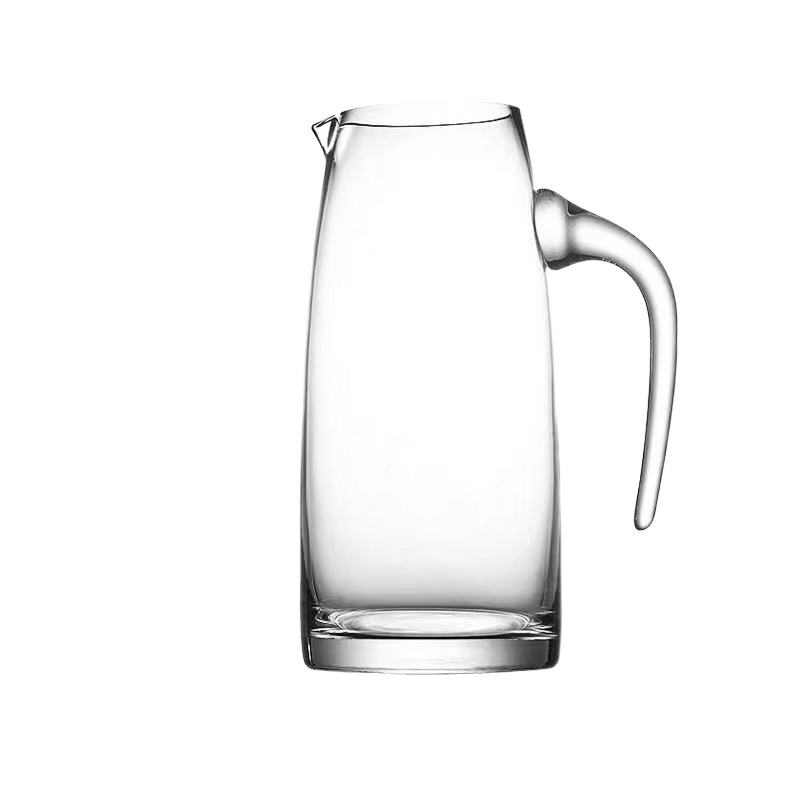 Ólommentes kristályból készült likőr-dekanter készlet mérőskálával – poharakkal otthoni használatra, stílus: új kínai stílus