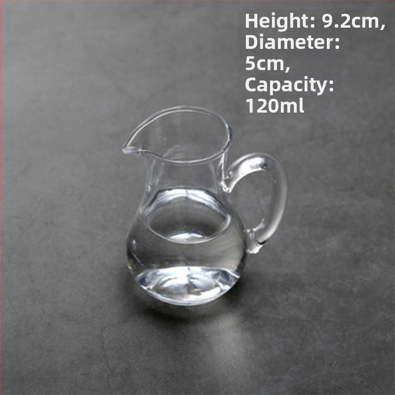 Dekanter na likér z bezolovnatého krištáľového skla so stupnicou – set pohárov pre domáce použitie, štýl: nový čínsky štýl