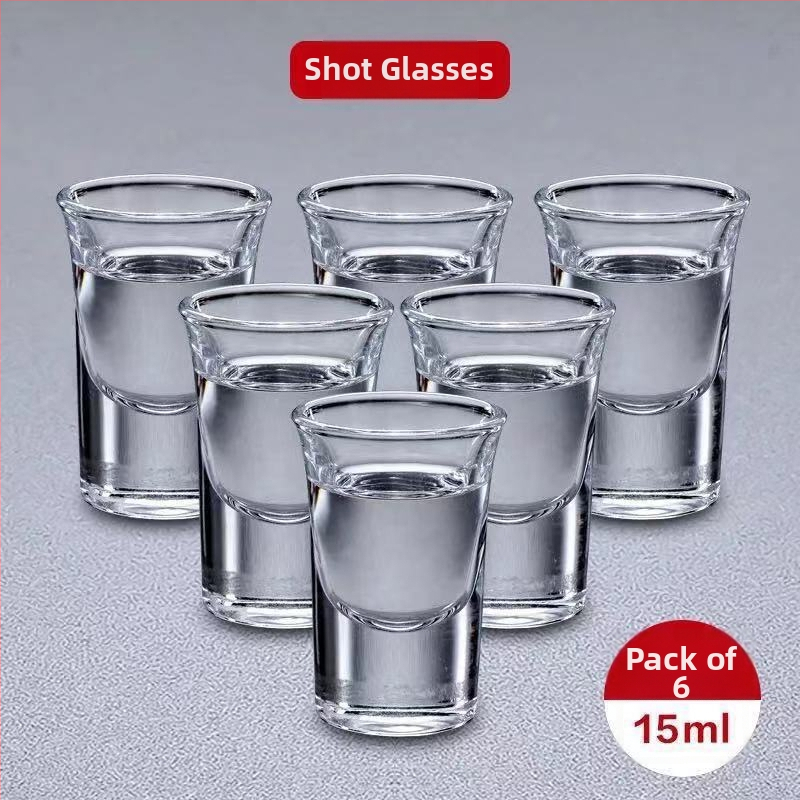 Dekanter na likér z bezolovnatého krištáľového skla so stupnicou – set pohárov pre domáce použitie, štýl: nový čínsky štýl