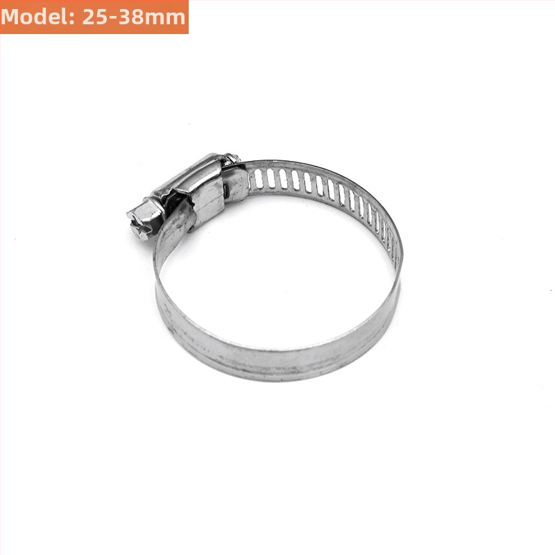 Spona na hadicu z 201 nerezovej ocele, americký štýl, pre plynové rúry, nominálny priemer 10-200 mm