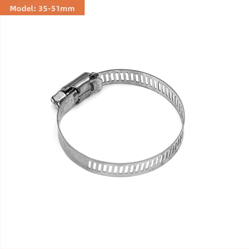 Spona na hadicu z 201 nerezovej ocele, americký štýl, pre plynové rúry, nominálny priemer 10-200 mm