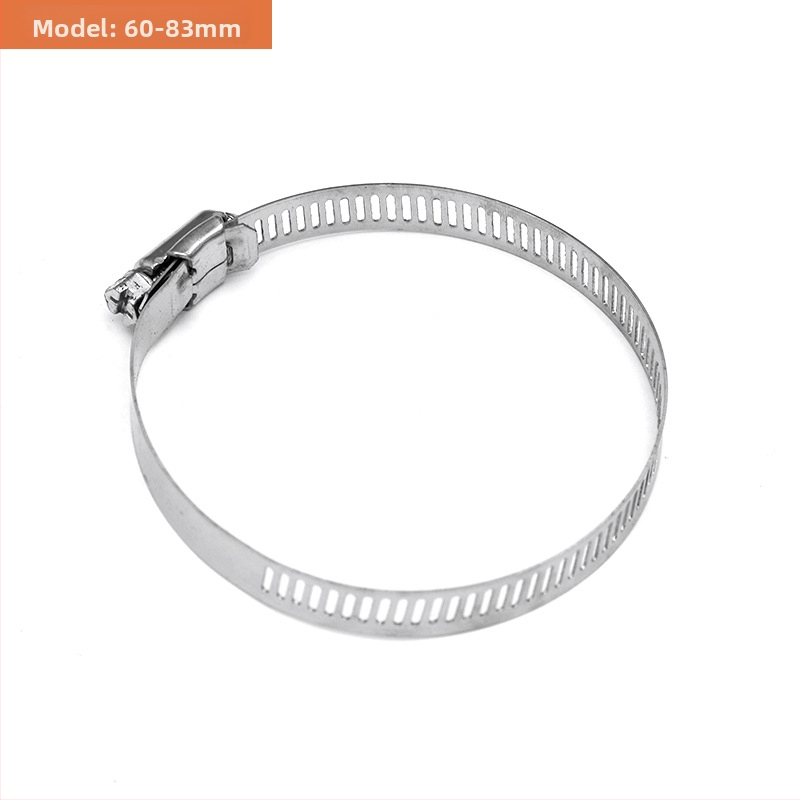 Spona na hadicu z 201 nerezovej ocele, americký štýl, pre plynové rúry, nominálny priemer 10-200 mm