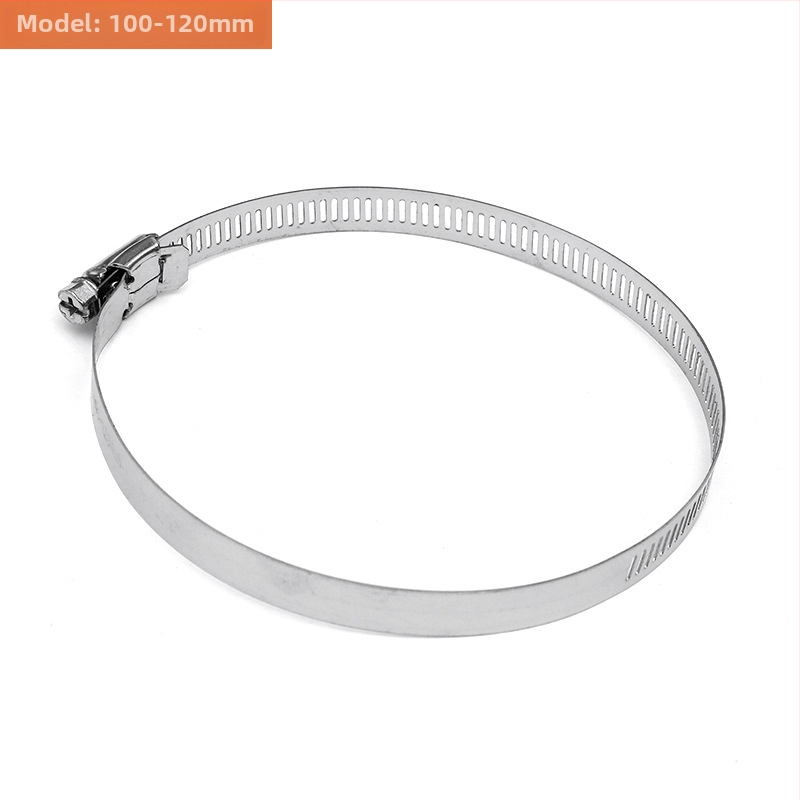 Spona na hadicu z 201 nerezovej ocele, americký štýl, pre plynové rúry, nominálny priemer 10-200 mm