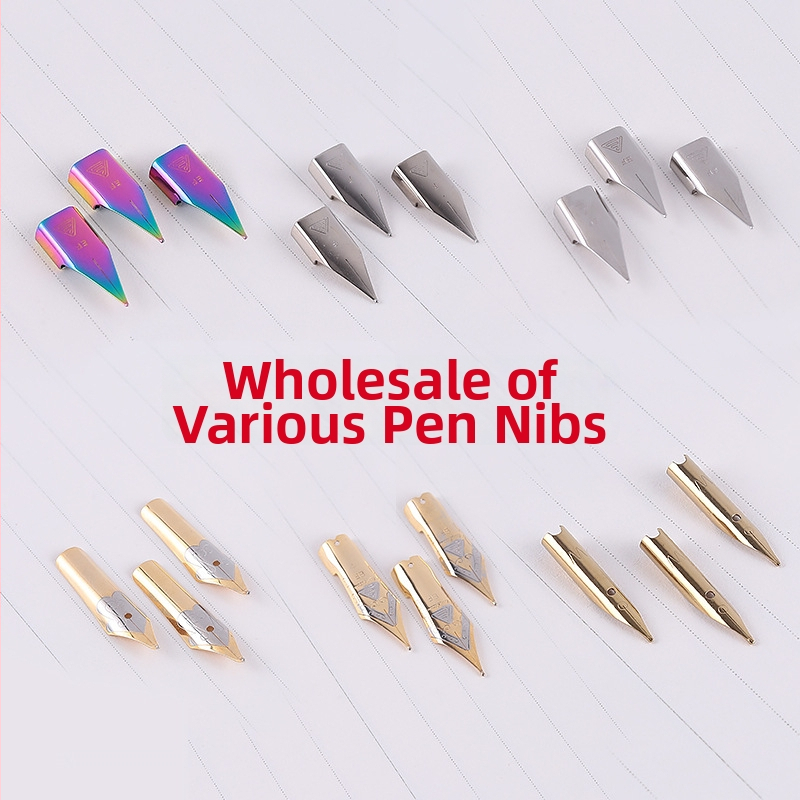 Kovové nib pre výmenu — náhradné pero, hromadné balenie