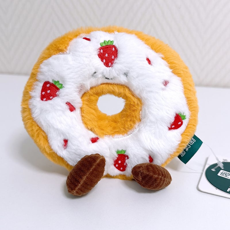 Plush igračka u obliku torte, desertna serija, PP pamuk punjenje, visokokvalitetni pliš, za uzrast 7-14