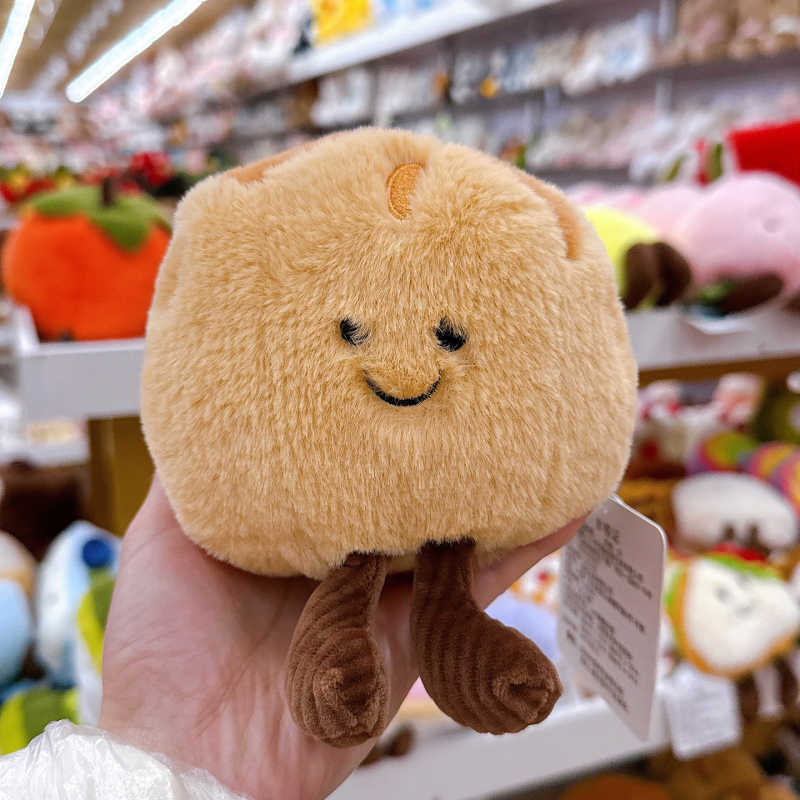 Plush igračka u obliku torte, desertna serija, PP pamuk punjenje, visokokvalitetni pliš, za uzrast 7-14