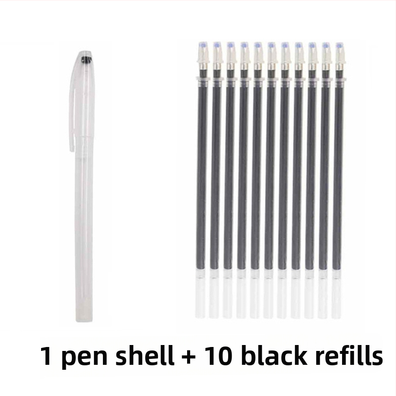 DD Náhradná náplň na šitie oblečenia – Pero s vysokoteplotným vymazaním, plastové telo, šírka čiary 0,7 mm