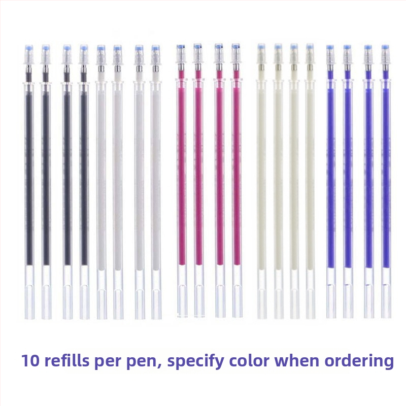 DD Náhradná náplň na šitie oblečenia – Pero s vysokoteplotným vymazaním, plastové telo, šírka čiary 0,7 mm