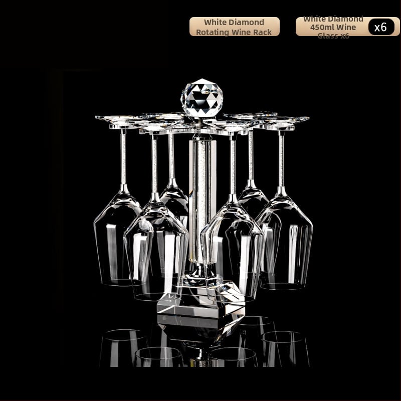 Σετ ποτηριών κρασιού από γυαλί, Premium ποιότητα, Μοντέρνο μινιμαλιστικό στυλ, Συσκευασμένο σε κουτί από χαρτόνι