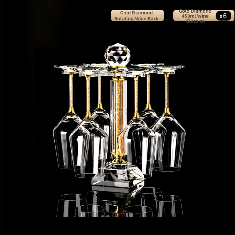 Σετ ποτηριών κρασιού από γυαλί, Premium ποιότητα, Μοντέρνο μινιμαλιστικό στυλ, Συσκευασμένο σε κουτί από χαρτόνι