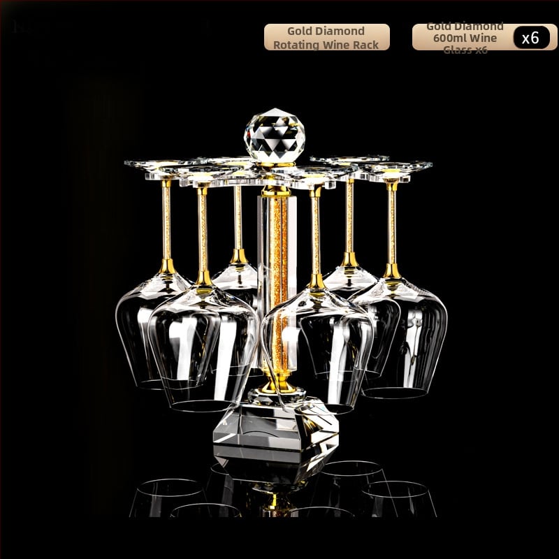 Σετ ποτηριών κρασιού από γυαλί, Premium ποιότητα, Μοντέρνο μινιμαλιστικό στυλ, Συσκευασμένο σε κουτί από χαρτόνι