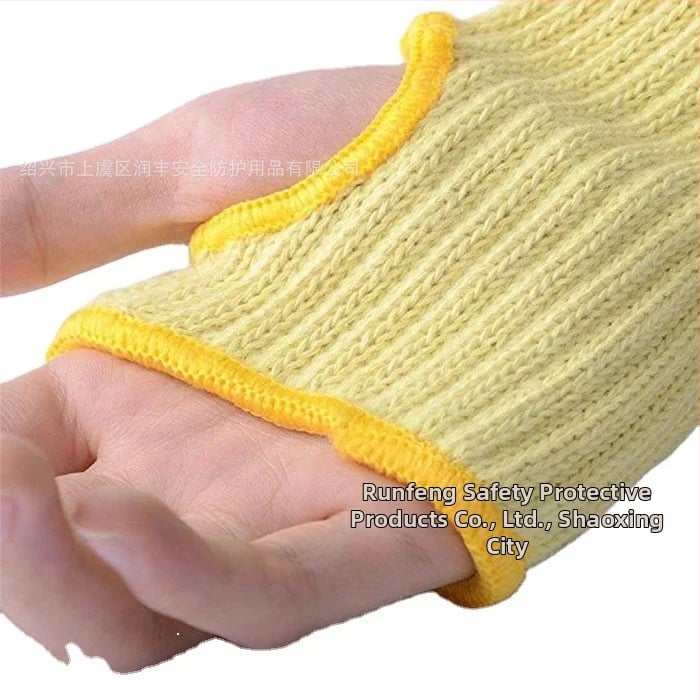 Runfeng aramid 1414 rukávy proti porezu s tepelnou izoláciou, odolné voči opotrebeniu pre kuchyňu, záhradu a sklársky priemysel