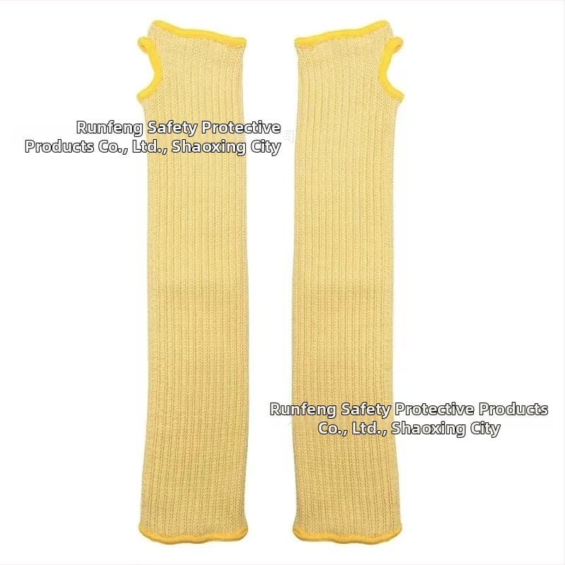 Runfeng aramid 1414 rukávy proti porezu s tepelnou izoláciou, odolné voči opotrebeniu pre kuchyňu, záhradu a sklársky priemysel