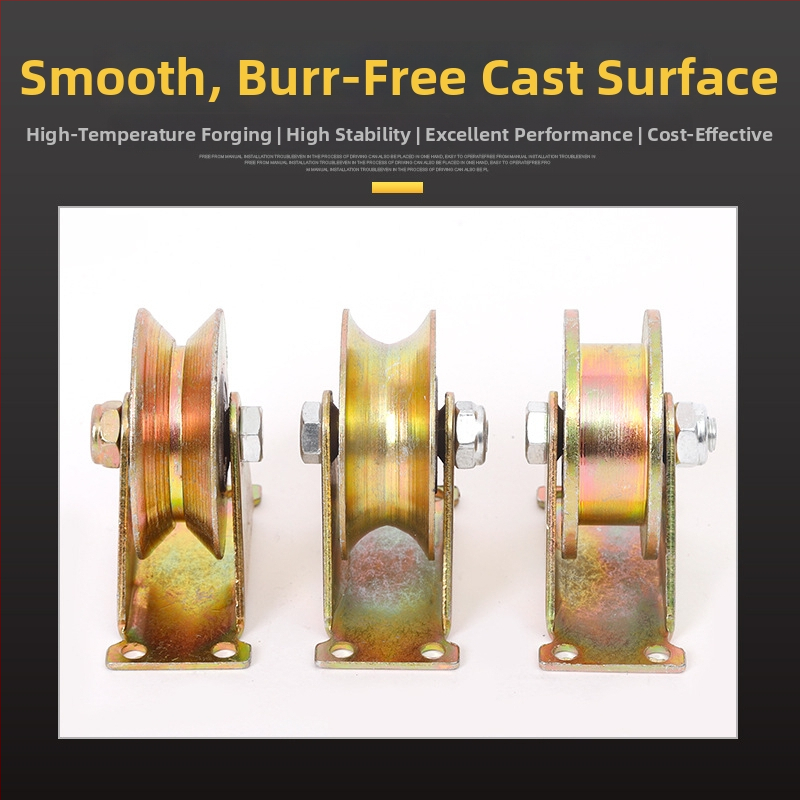 Rulment pentru șină de înaltă rezistență - Șină în formă de U, șină dublă, șină din oțel color, ghidaj pentru cablu de oțel tractare-push, șină în formă de V; Utilizare: Construcții; Marca: Jinyang