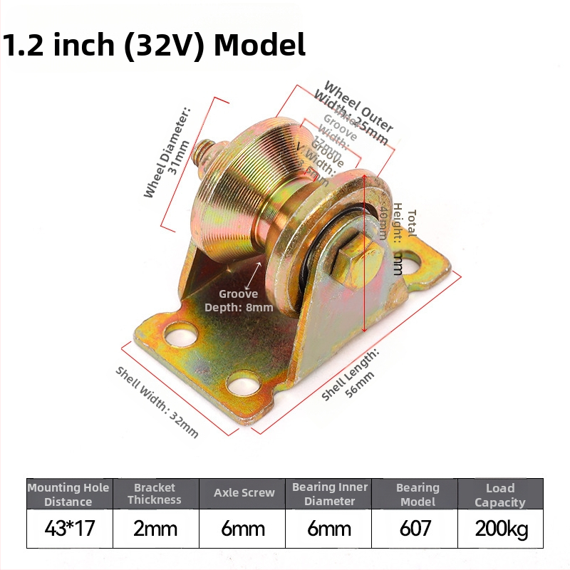 Rulment pentru șină de înaltă rezistență - Șină în formă de U, șină dublă, șină din oțel color, ghidaj pentru cablu de oțel tractare-push, șină în formă de V; Utilizare: Construcții; Marca: Jinyang