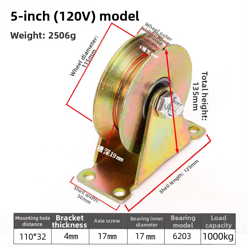 Rulment pentru șină de înaltă rezistență - Șină în formă de U, șină dublă, șină din oțel color, ghidaj pentru cablu de oțel tractare-push, șină în formă de V; Utilizare: Construcții; Marca: Jinyang