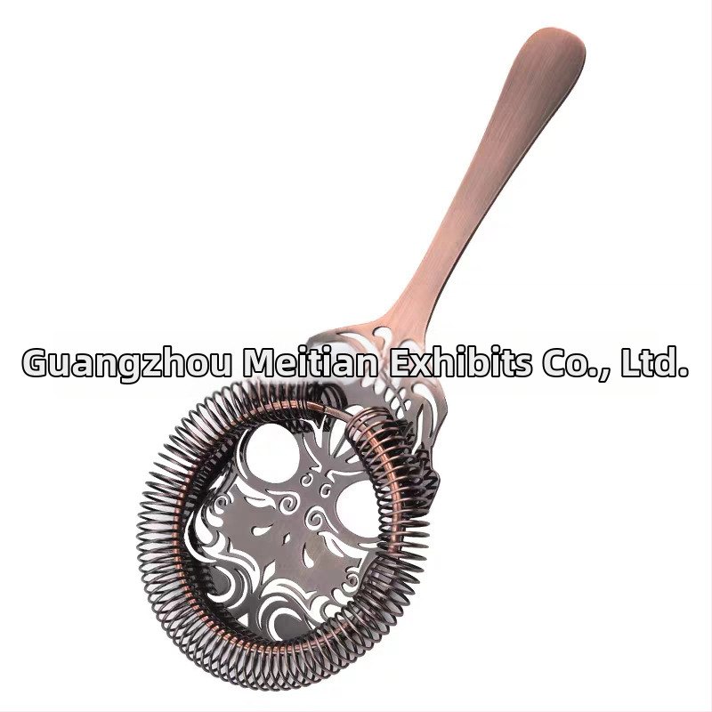 Filtr na ľad pre koktaily z nehrdzavejúcej ocele, Nuobaichen, 91 g, uvedený na trh v roku 2022, jednorazové balenie