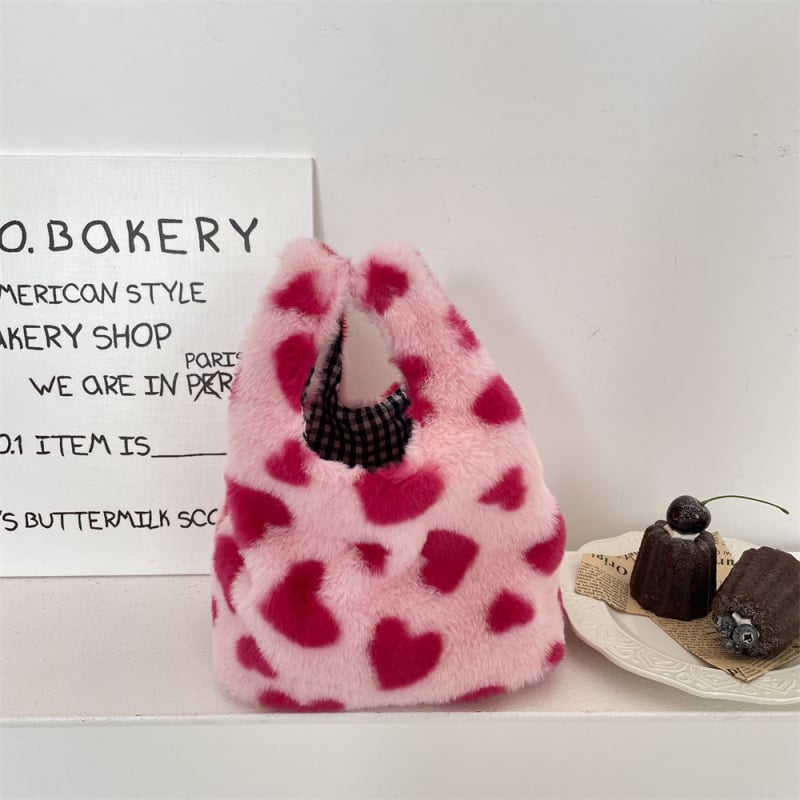 SOZAKKA pliš torbica za ruku, dvostruki remen, gradski stil, uspravni pravokutni oblik, šifra 510232