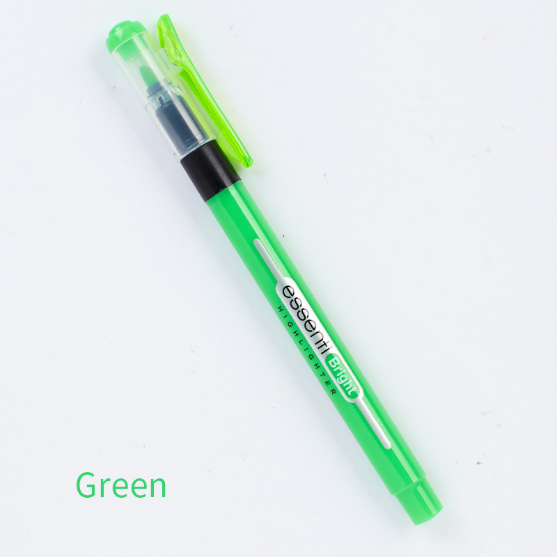 Marker de evidențiere Monami Munami, model 06017, corp din plastic, 18 culori, ambalat în cutie, cu un singur cap