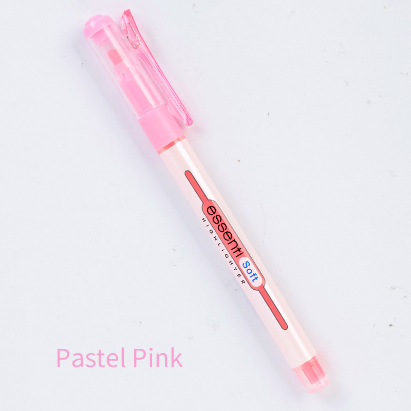 Marker de evidențiere Monami Munami, model 06017, corp din plastic, 18 culori, ambalat în cutie, cu un singur cap