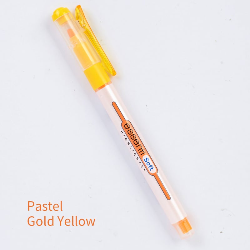 Marker de evidențiere Monami Munami, model 06017, corp din plastic, 18 culori, ambalat în cutie, cu un singur cap