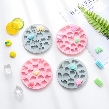 Formă de ciocolată din silicon, rotundă, pentru bomboane DIY și jeleuri