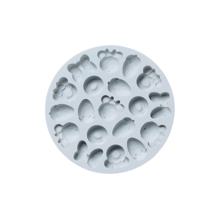 Formă de ciocolată din silicon, rotundă, pentru bomboane DIY și jeleuri