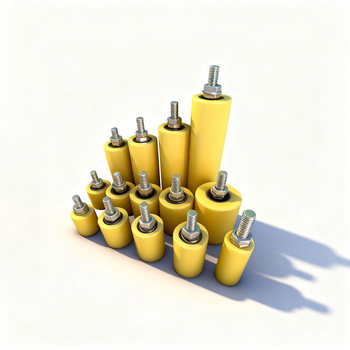 Roată ghidă universală pentru ușă glisantă, cu rulment din nylon, șină și roată limită