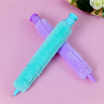 Plišano kuglična olovka s pritiskom, marka Grid time, model Press, vrh: kuglica, pakiranje: masovno